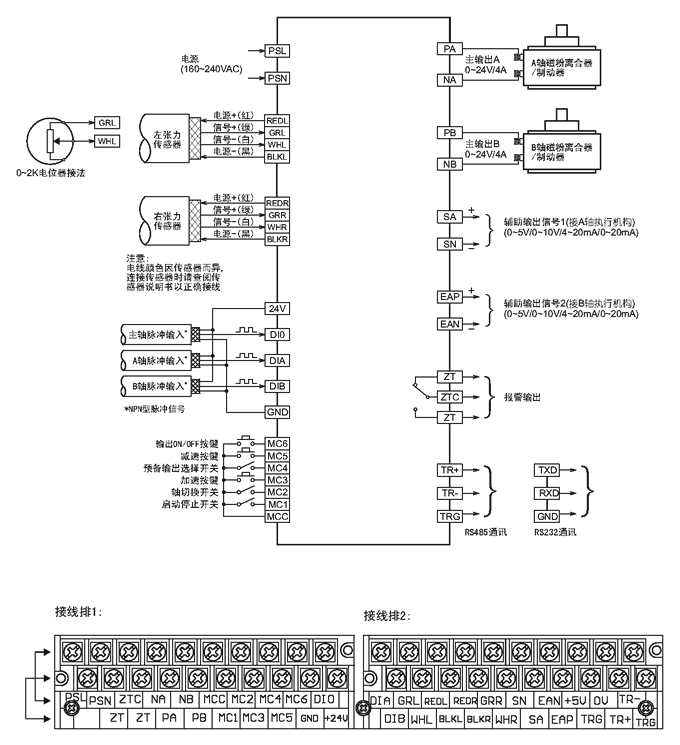 TC818 electrical wiring